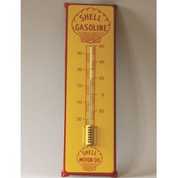 Thermometer 21x75 cm mit Ohren Shell Gasoline
