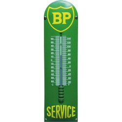 Emaille Thermometer mit BP logo