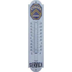 Emaille Thermometer mit Citroen logo