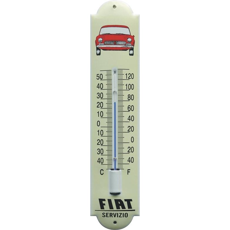 Fiat Emaille thermometer Fiat Emaille thermometer