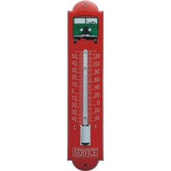 Land Rover Emaille Thermometer 6,5x30cm