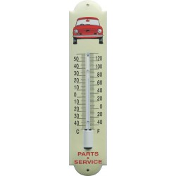 Parts and Service Emaille Thermometer 6,5x30cm
