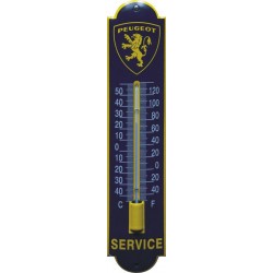 Peugeot Emaille Thermometer 6,5x30cm