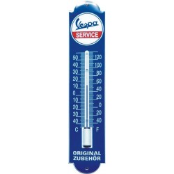 Vespa Emaille Thermometer 6,5x30cm