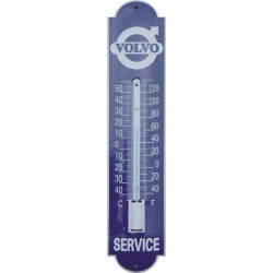 Volvo Emaille Thermometer 6,5x30cm