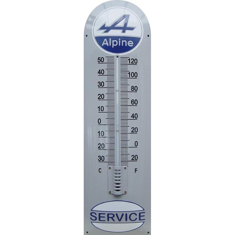 Alpine Emaille Thermometer Alpine Emaille Thermometer