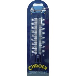 Citroen Specialist Auto Front Emaille Thermometer