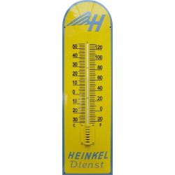 Heinkel Dienst Emaille Thermometer