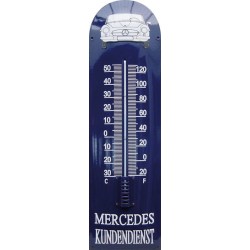 Mercedes Auto Front Emaille Thermometer