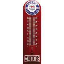 Morris Motors Emaille Thermometer