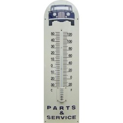 Part And Service Blue Auto Front Emaille Thermometer