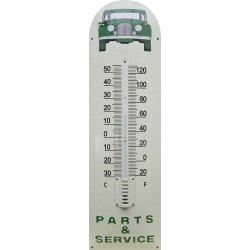 Part And Service Green Auto Front Emaille Thermometer