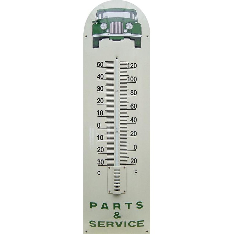 Part And Service Green Auto Front Emaille Thermometer Part And Service Green Auto Front Emaille Thermometer