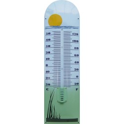 Sun Grass Emaille Thermometer