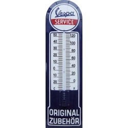 Vespa Service Emaille Thermometer  22x75cm