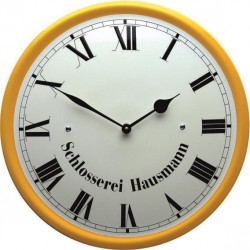 Uhr 40 cm römische Ziffern mit Ihre Name